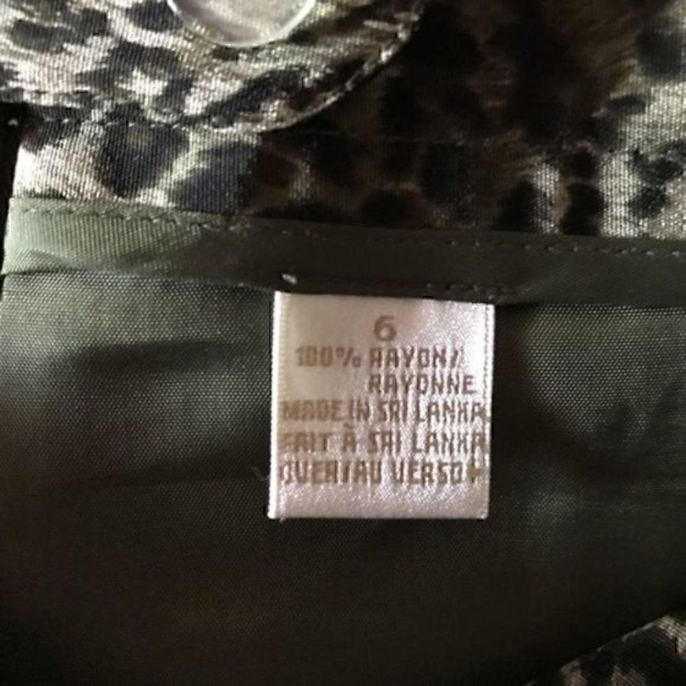 *30off3* NWOT. Dana Buchman. Leopard Print Skort. - Picture 5 of 8
